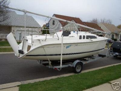 Sale the yacht Hunter 240
